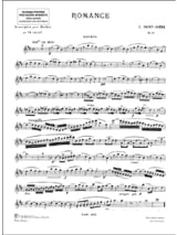 Romance Op. 51 en Ré - SAINT-SAËNS - Partition - Hautbois